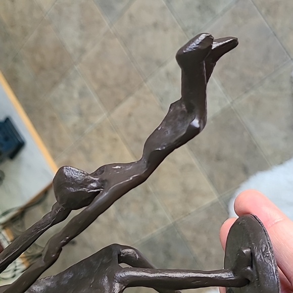 Cast Bronze Mother/daughter Sculpture Danya B. Beautiful Gift - Picture 6 of 10